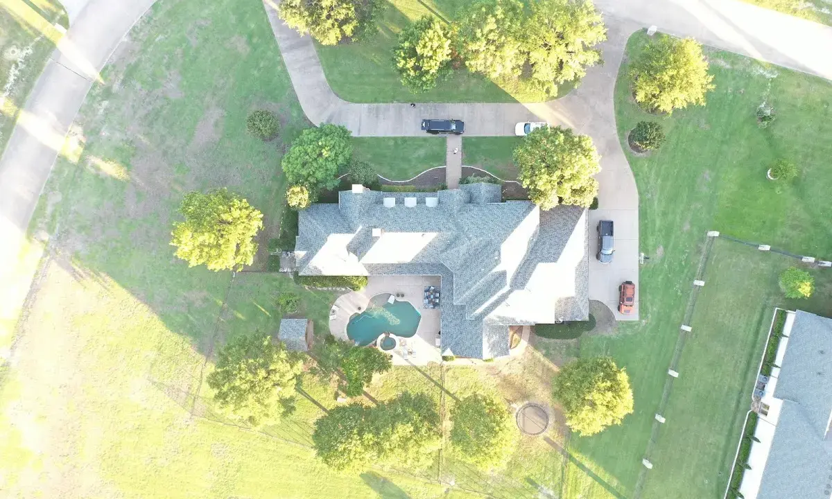 New shingle roof installation on a home in Rendon